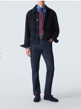 Canali straight jeans